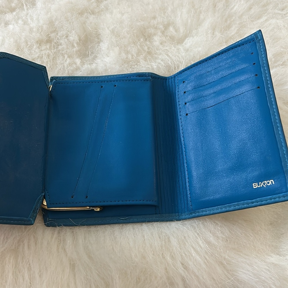 Buxton cashmere cowhide wallet - Picture 4 of 17